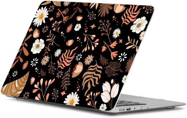 Rainbow Arts Floral Printed Self Adhesive Vinyl Laptop Skin / Sticker for Laptop upto 16 inch Vinyl Laptop Decal 16