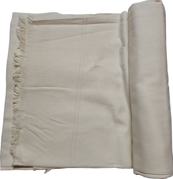 COZYEXPORTS Solid Single Top Sheet for  AC Room