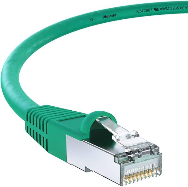 iVoltaa LAN Cable 1.5 m foil-shielded, twisted-pair wir...