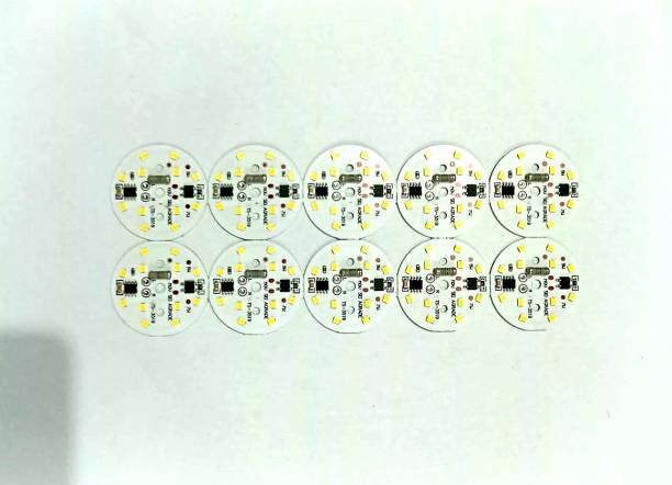 SHOBHANI ENTERPRISES SE ( pack of 10 ) ALFA DOB yellow color Light . () Light Electronic Hobby Kit