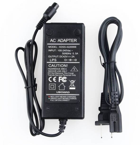 Uboard Compatible AC Adapter for Hoverboard _42V 2A 84W Adapter 42 W Adapter