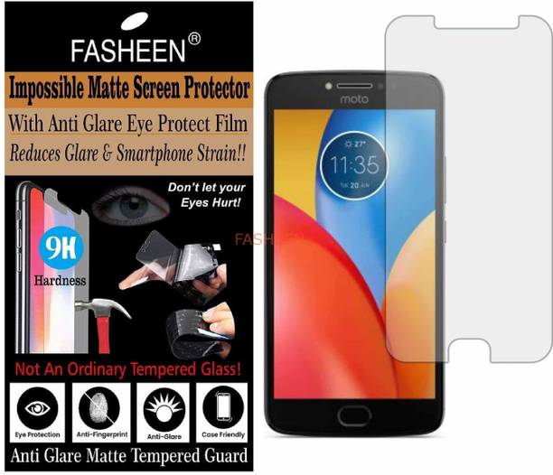 Fasheen Tempered Glass Guard for MOTOROLA XT1770 (MOTO E4 PLUS) (Matte Finish)