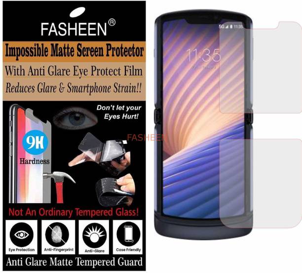 Fasheen Tempered Glass Guard for MOTOROLA MOTO RAZR 5G (Matte Finish)