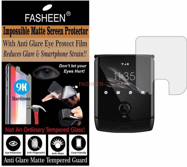 Fasheen Tempered Glass Guard for MOTOROLA MOTO RAZR 2019 (Matte Finish)