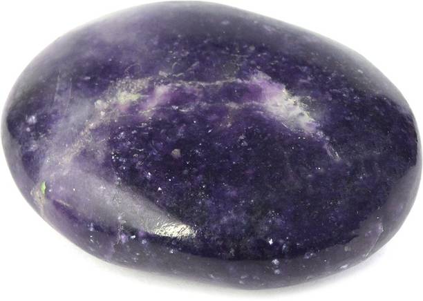 REIKI CRYSTAL PRODUCTS Natural Pink Tourmaline Crystal Palm Stone Reiki Healing 80-100gm Approx Decorative Showpiece  -  5 cm