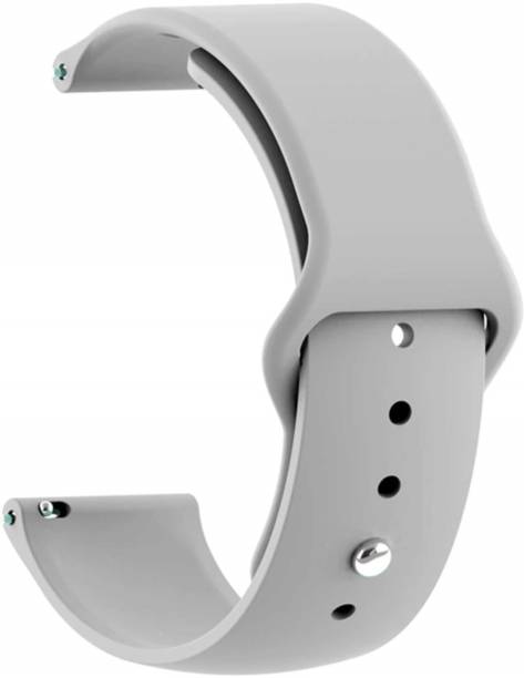 MOBISINGH MSH22SN4495GY 22MM Silicon Watch Band Strap - CHECK MODEL LIST/DESCRIPTION/IMAGE Smart Watch Strap