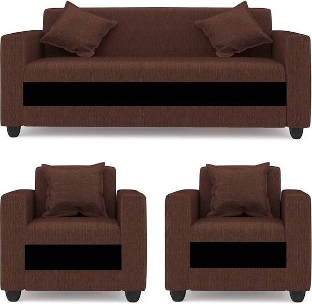 gnanitha Fabric 3 + 1 + 1 Sofa Set