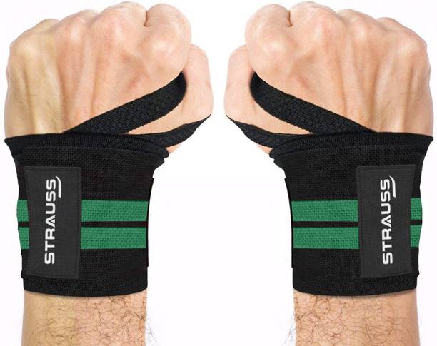 स्ट्रॉस WL Cotton Wrist Support | Wrist Band | Wrist Wrap | Gym Band रिस्ट सपोर्ट