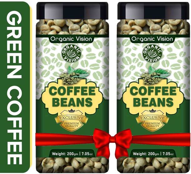Organic Vision Green Coffee Beans for Weight Loss Management Fast Loss Instant Coffee