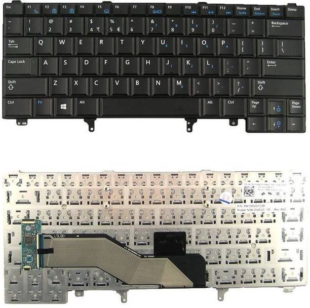 SellZone Laptop Keyboard Replacement for Dell Latitude E6430 E6520 XT3 Presicion M6600 Laptop Keyboard Replacement Key