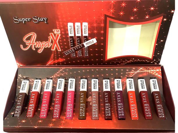 AngelX Crazy 12 pc set Liquid matte lipstick