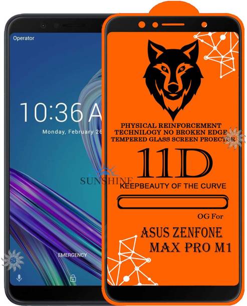 SUNSHINE Tempered Glass Guard for ASUS ZENFONE MAX PRO-...