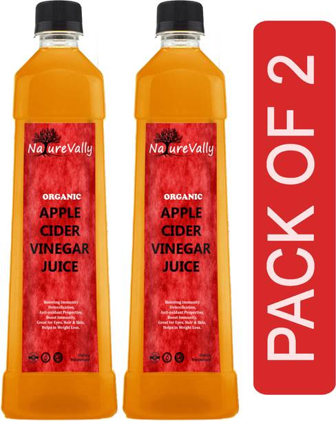NatureVally Apple Cider Vinegar with Mother Vinegar For weight loss (S38) Advanced Vinegar
