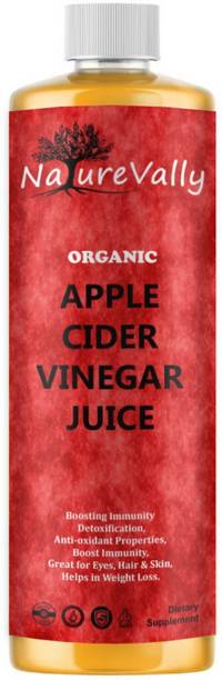 NatureVally Apple Cider Vinegar with Mother Vinegar For weight loss (S26) Advanced Vinegar