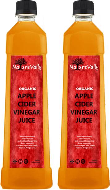 NatureVally Organic Apple Cider Vinegar with mother for weight loss (SA357) Vinegar