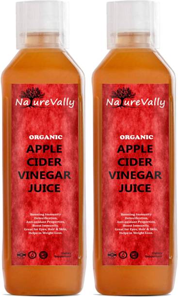 NatureVally Apple Cider Vinegar with Mother Vinegar For weight loss (S34) Premium Vinegar