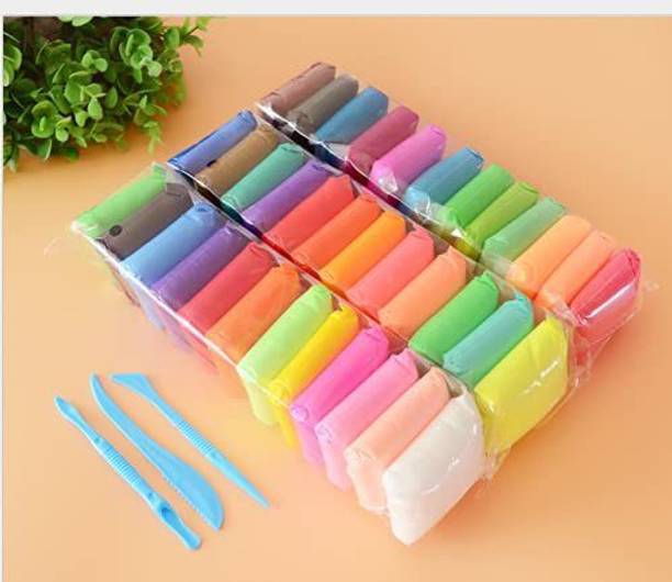 Eclet 12 Air Dry Clay Colorful Children Soft Clay, Creative, Non-Toxic Art Clay Art Clay