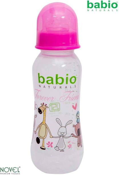 babio Printed feeding bottle 4 OZ - 250 ml