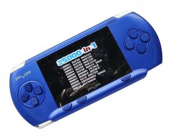 AOKO New PVP GAMING CONSOLE 1 GB with SUPER MARIO AND CONTRA (Blue Color) Limited Edition
