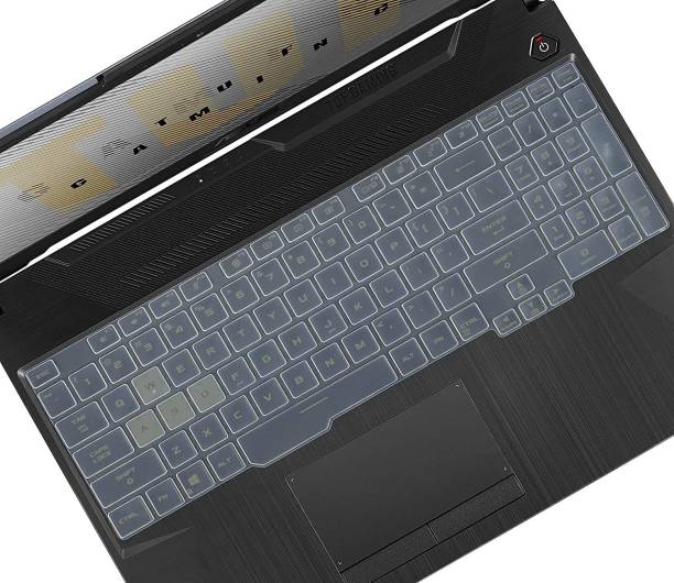 OJOS Keyboard Cover for ASUS Fortress 8 FA506 Tianxuan 15.6, Plus 17.3 Inch Silicon Laptop Keyboard Skin
