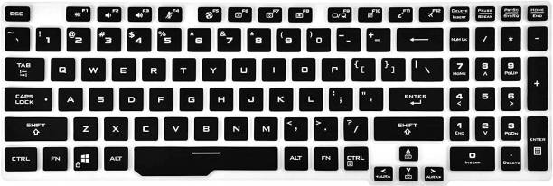 OJOS Keyboard Cover for ASUS Fortress 8 FA506 Tianxuan 15.6, Plus 17.3 Inch Gaming Laptop Keyboard Skin