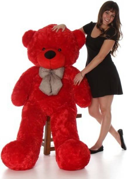 MasKa Long Soft Lovable hugable Cute small/Giant Big Size Teddy Bear valentines gift  - 90 cm
