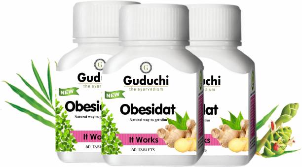 Guduchi - the ayurvedism Obesidat Pack of 3 - Ayurvedic Weight Loss Supplement