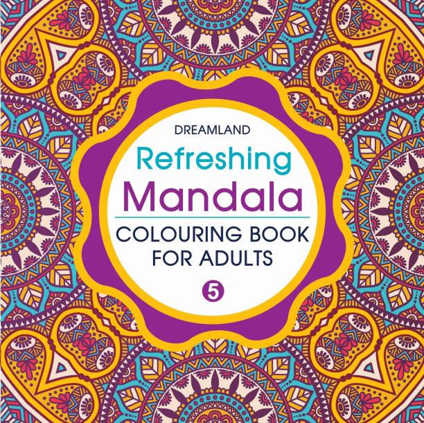 Refreshing Mandala - Colouring Book for Adults