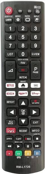 BhalTech RM-L1726 Universal with Prime Video Netflix Function Compatible for LG LED LCD Smart TV Remote Controller