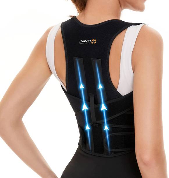 LIYANSH Free Size Magnetic Posture Corrector Shoulder Support Belt for Men and Women Posture Corrector