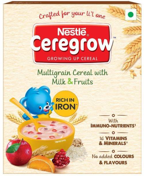 Nestle Ceregrow CEREGROW Growing Up Multigrain Cereal with Milk & Fruits Cereal