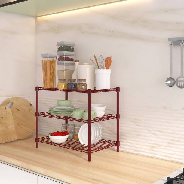 Flipkart Perfect Homes Studio Metal Kitchen Cabinet