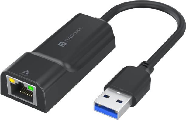 Portronics Mport 45 USB 2.0 Ethernet Lan Adapter