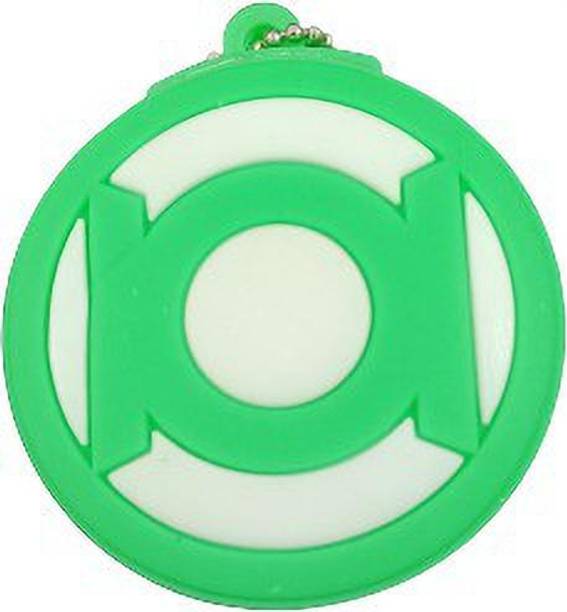 PANKREETI PDT694 Green Lantern Cartoon Designer 32 GB Pen Drive Compatible with Netbook, Gaming Console, Desktop Computer, Television, Laptop USB 2.0 Rubber Case