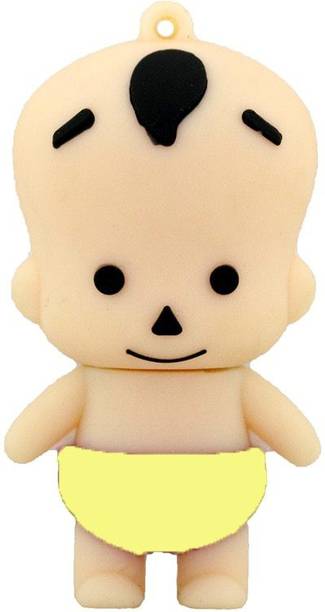 PANKREETI PDT640 Cute Baby Cartoon Designer 32 GB Pen Drive Compatible with Netbook, Gaming Console, Desktop Computer, Television, Laptop USB 2.0 Rubber Case