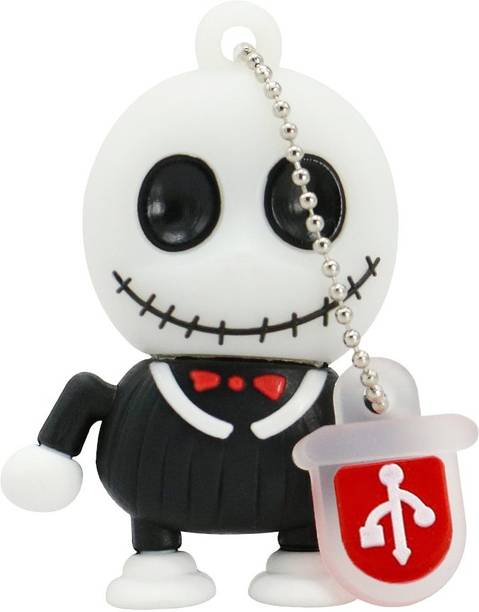 PANKREETI PDT637 Ghost Cartoon Designer 32 GB Pen Drive Compatible with Netbook, Gaming Console, Desktop Computer, Television, Laptop USB 2.0 Rubber Case
