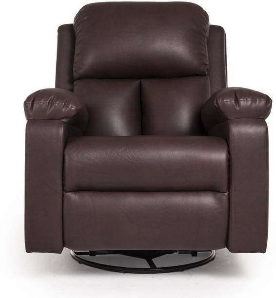 Wakefit Stargazer Leatherette Manual Swivel & Rocker Recliner