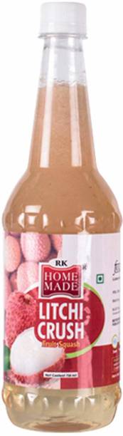 Home Made Litchi Crush Syrup|Gluten free|Zero cholesterol|Perfect House Party Drink 750ML Litchi Crush