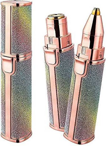 FerxiicExpo Portable eyebrow trimmer for women, epilator for women Trimmer 70 min  Runtime 2 Length Settings