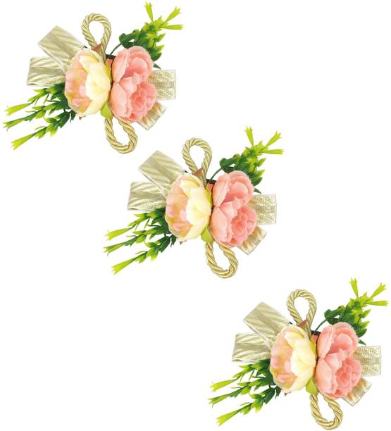 Adhvik (Pack of 3) Multicolor Artificial Leaves Flowers For Birthday Party Craft Decor Multicolor Sunflower Artificial Flower