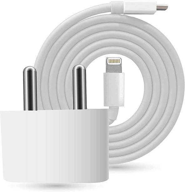 MIFKRT IPhone Super Fast Charger Adapter with USB Cable Compatible for All iPhone 5 W 5 A Mobile Charger with Detachable Cable