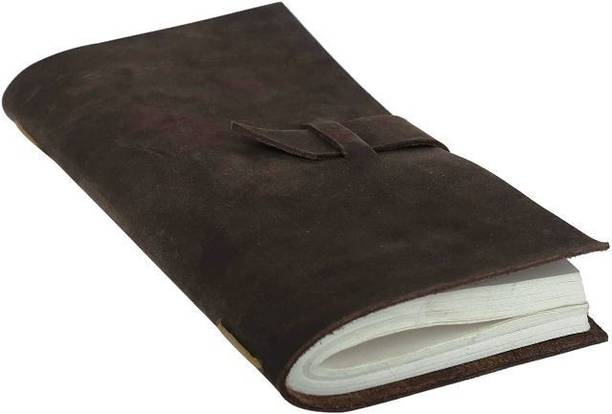 The Vintage Journal Premium Leather Journal A5 Diary Un-Ruled 130 Pages
