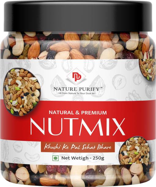 Nature Purify Premium Mixed Dry Fruits Healthy Dried Nutmix