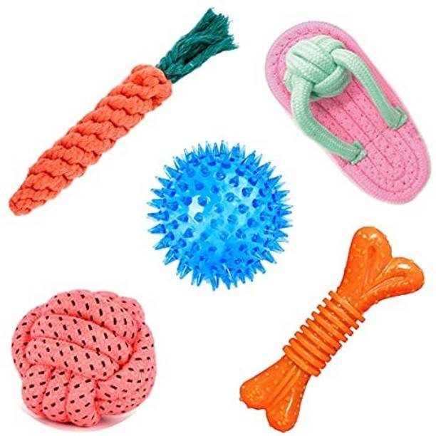 DogTrust Toys for Puppies & Small Dogs Toys Spike Teeth...
