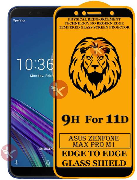 Kreatick Tempered Glass Guard for ZENFONE MAX PRO-M1 Ed...