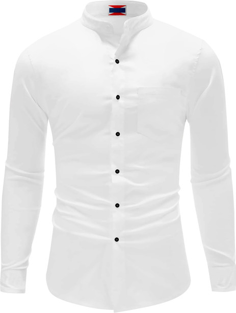 white cotton shirts flipkart