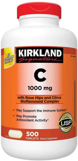 KIRKLAND Signature Vitamin C, 1000mg, 500 Tabs