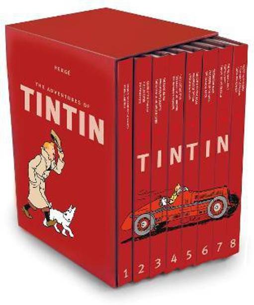 The Adventures of Tintin - Compact Editions - The Tintin Collection: 8 Book Box-Set