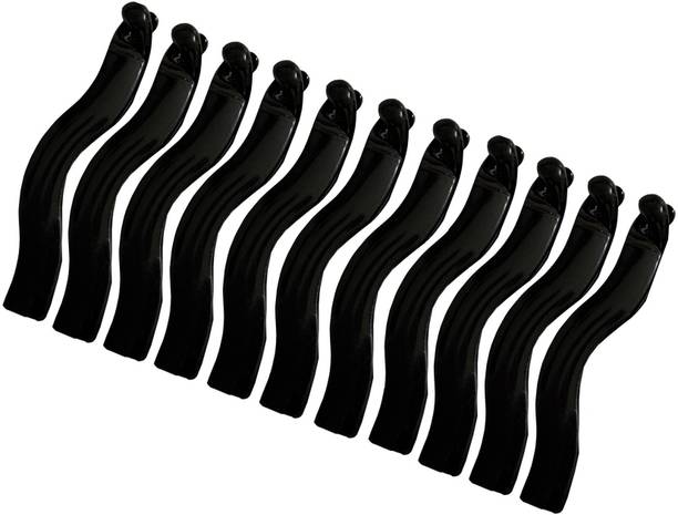 Nyamah sales Women and Girls Plastic Banana Ponytail Hair Clips Barrettes No Slip Medium Size Banana Clip
