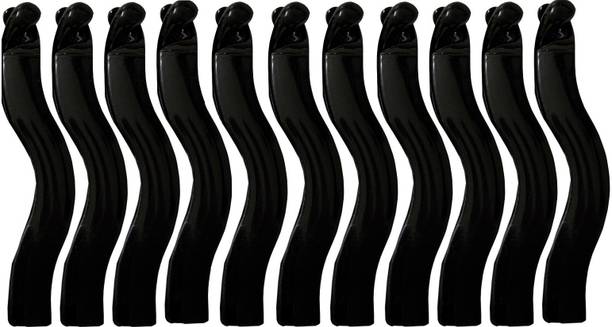 Ghelonadi Banana Hair Clips Black Ponytail Holder Hair Accessories for Women Girls Banana Clip